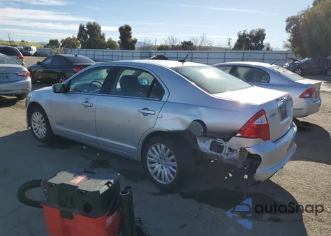 2012 Ford Fusion Hybrid из США, поврежденный, VIN 3FADP0L37CR248050